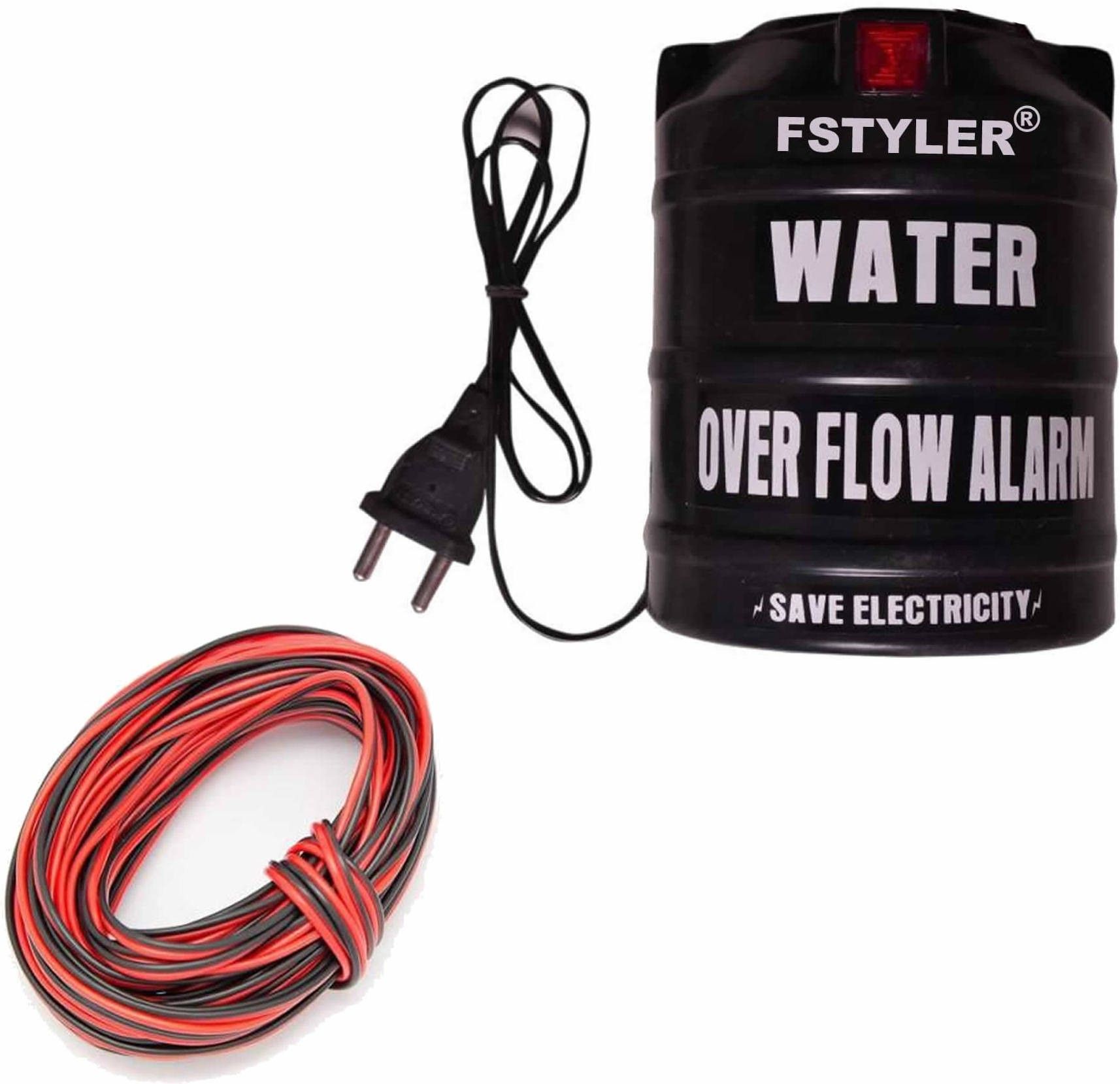 InfraHive Water Tank Overflow Alarm with High Quality Voice Sound Overflow & 15mtr Connecting Wire(Made in India)-(Pack of 1) Wired Sensor Security System-image-40