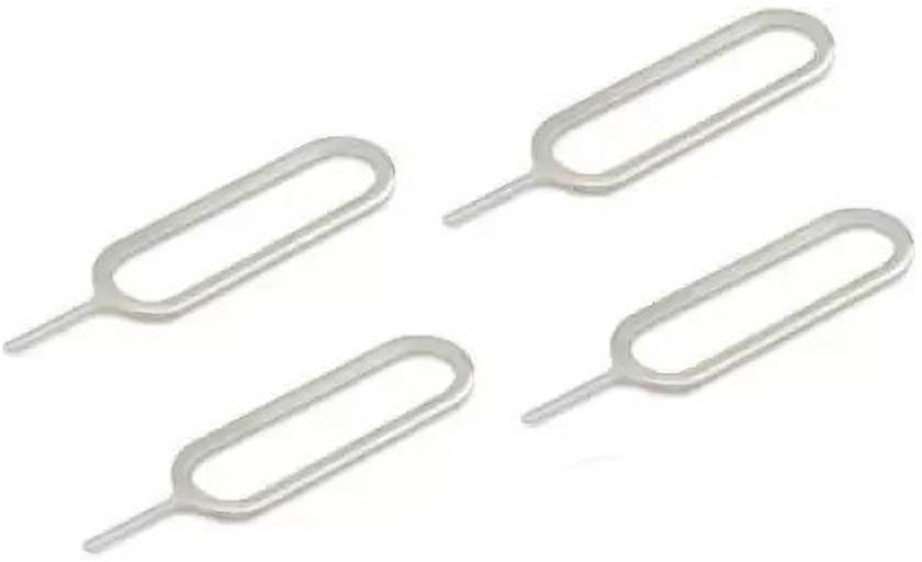 Frocel Sim Ejector Pin Tool Pack of 4 Pics for All Smartphone Android & IOS Devices Sim Adapter (steel) Sim Adapter image 1