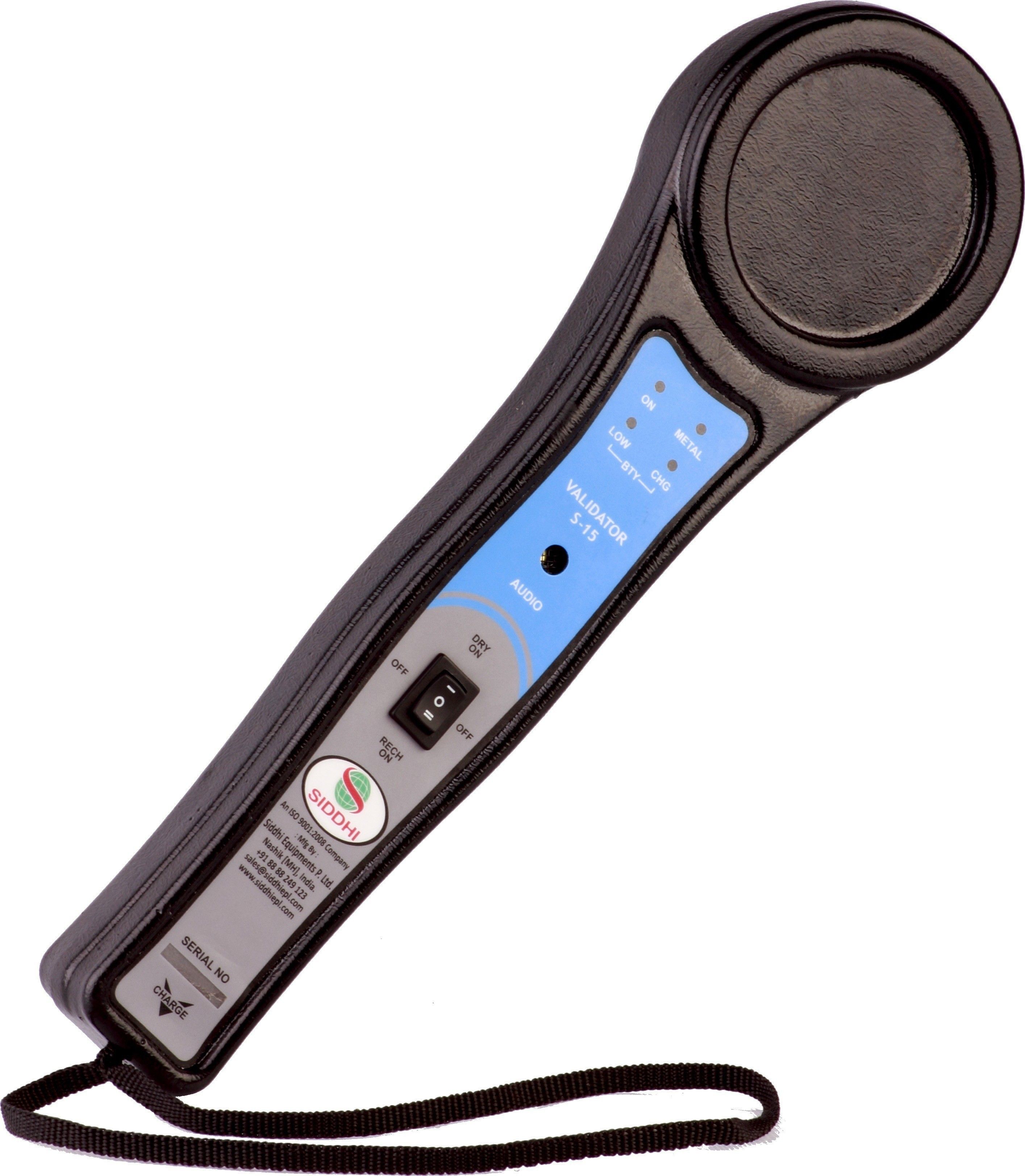 SIDDHI VALIDATOR S-15 Advanced Metal Detector