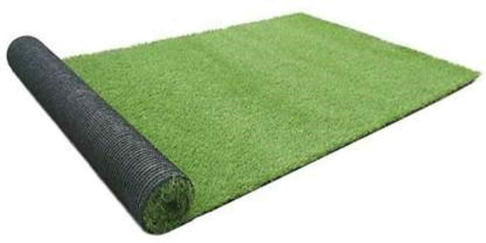 chetanya loomtex 1 Piece Artificial Grass Carpet Size: (1.5x17 Feet) or (18"x204" Inches) or (45x518 CM) Artificial Turf Sheet-picture-23
