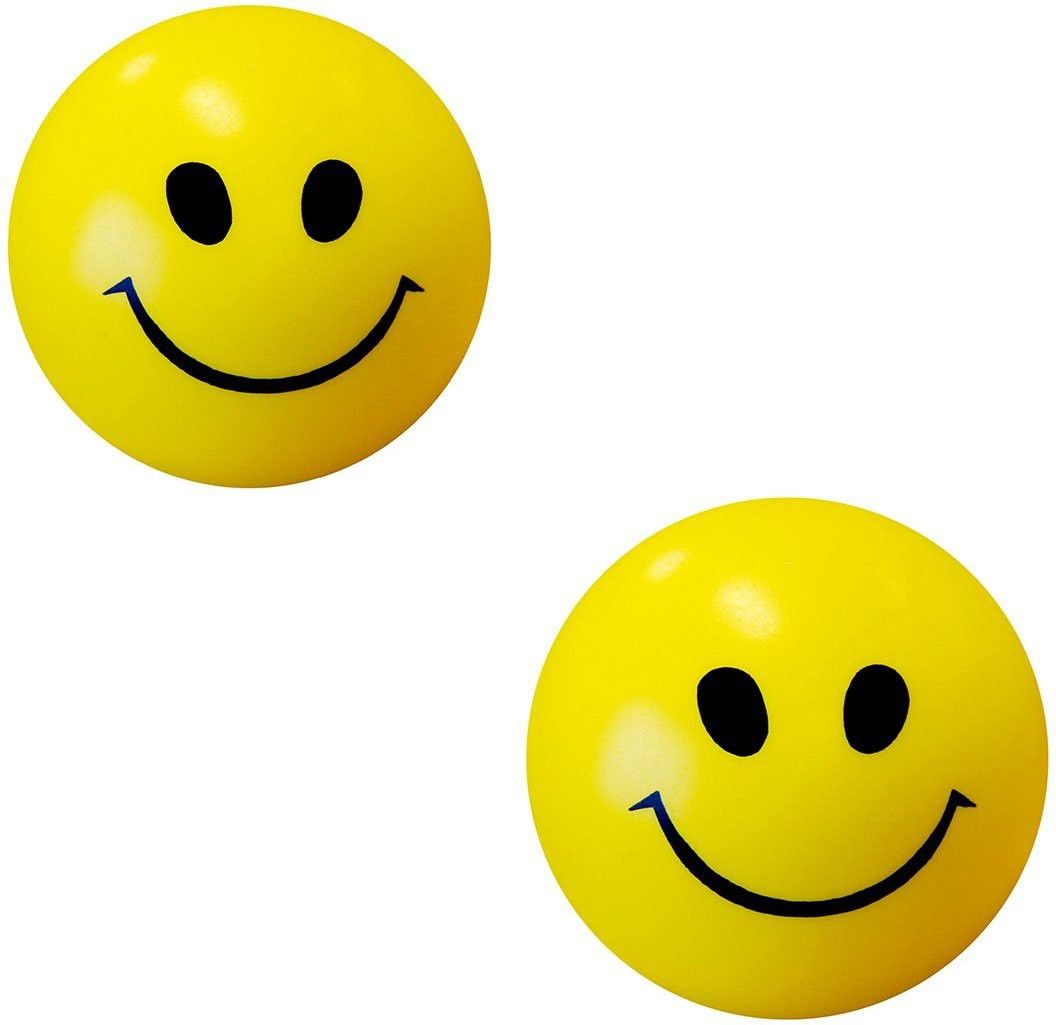 gs ent Smiley yellow foam ball 21-cm for hand forearm exercise, blood pressure control and stress relief ball smiley ball- 10 mm-picture-21