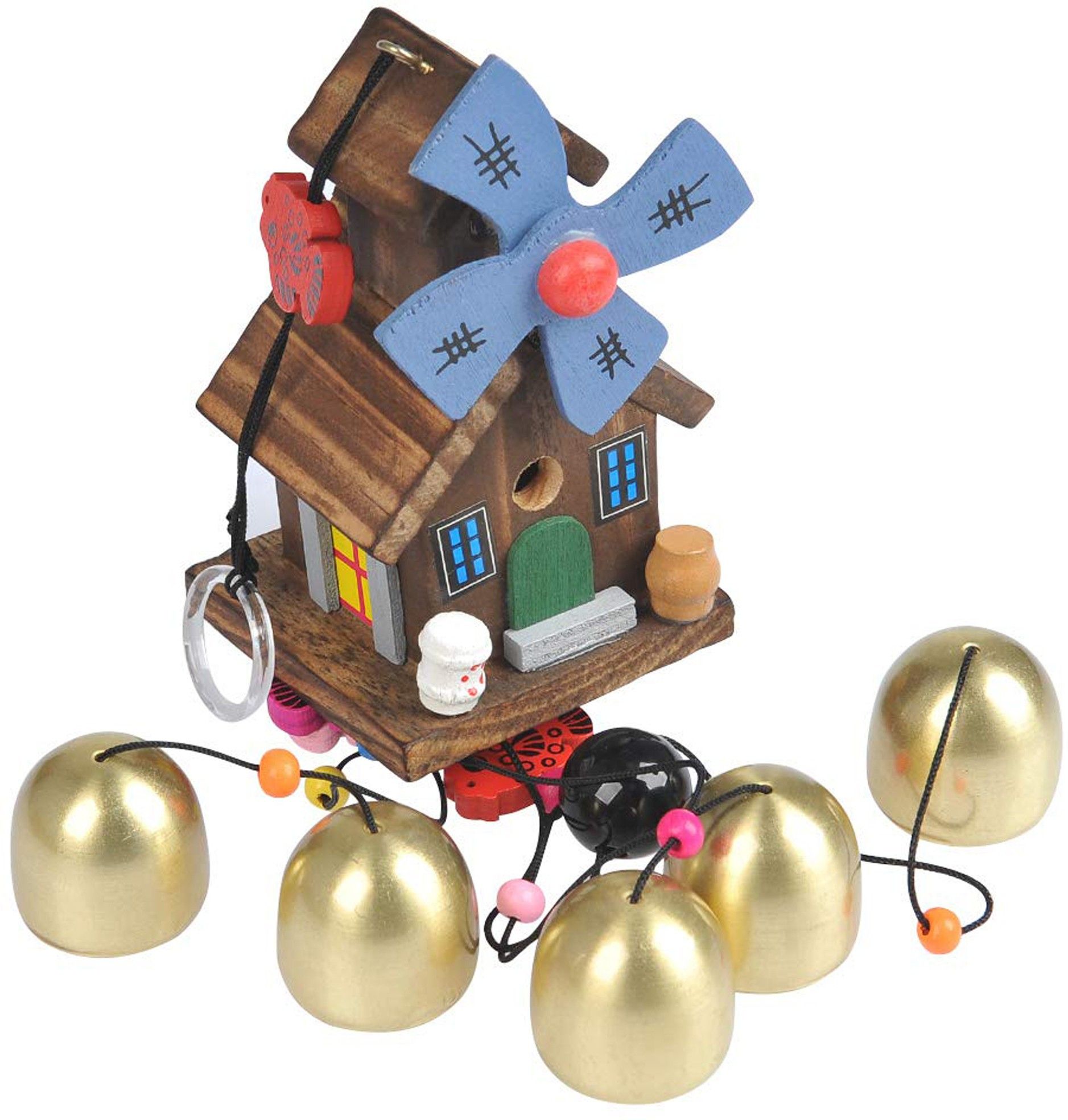 timesetl Wood, Copper Windchime-picture-40