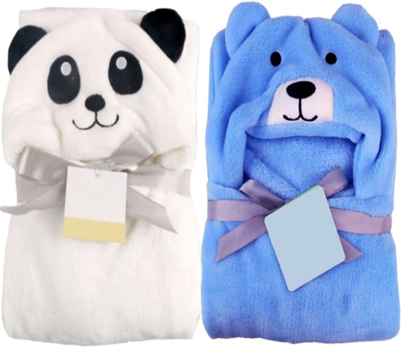 brandonn Cartoon Single Hooded Baby Blanket for AC Room-picture-27