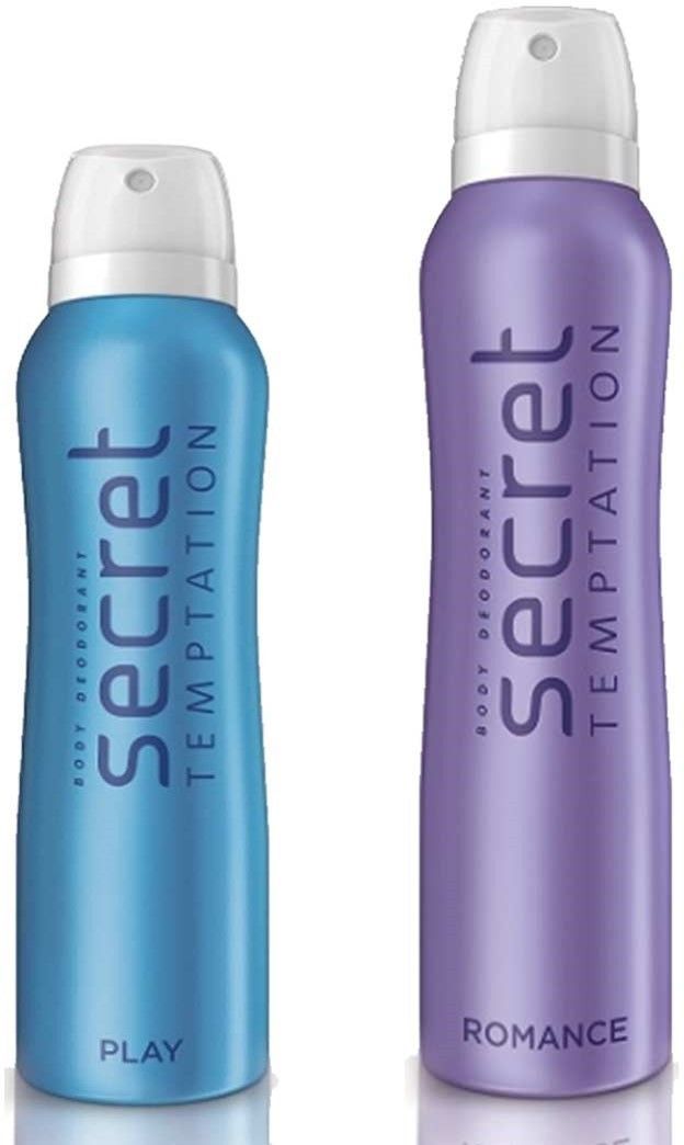 Romance Deodorant 225 ml and Play Deodorant 150 ml Deodorant Spray - For Women-image-48