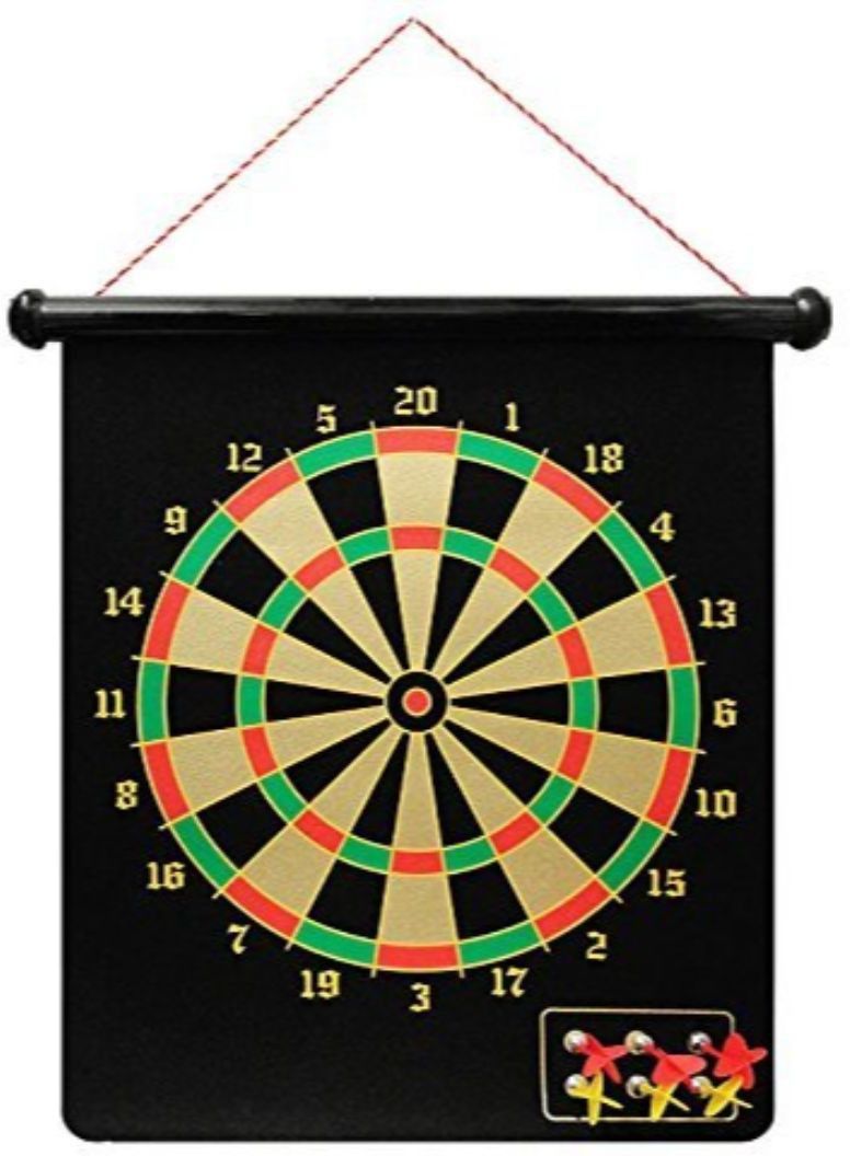 aurion Double Faced Magnetic 38.1 cm Dart Board-picture-28