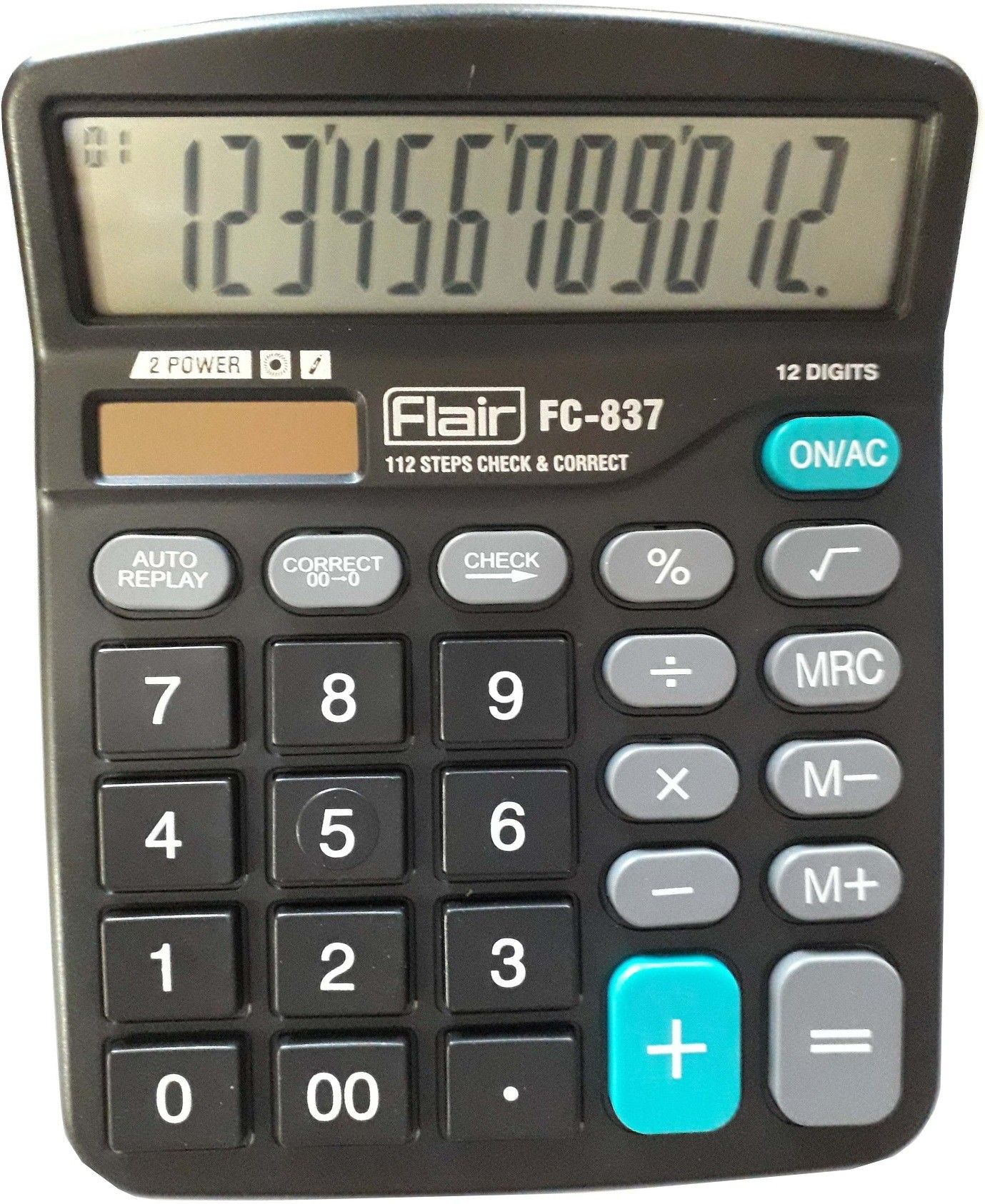 FC- 837 Desktop Series 112 Steps Check & Correct BasicCalculator