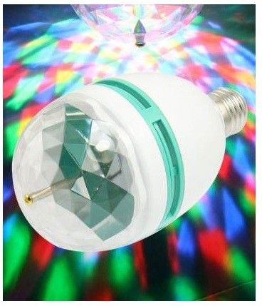 WAXTRON LED ROTATING BULB IN MULTI-COLOR-1 PC Single Disco Ball-image-37
