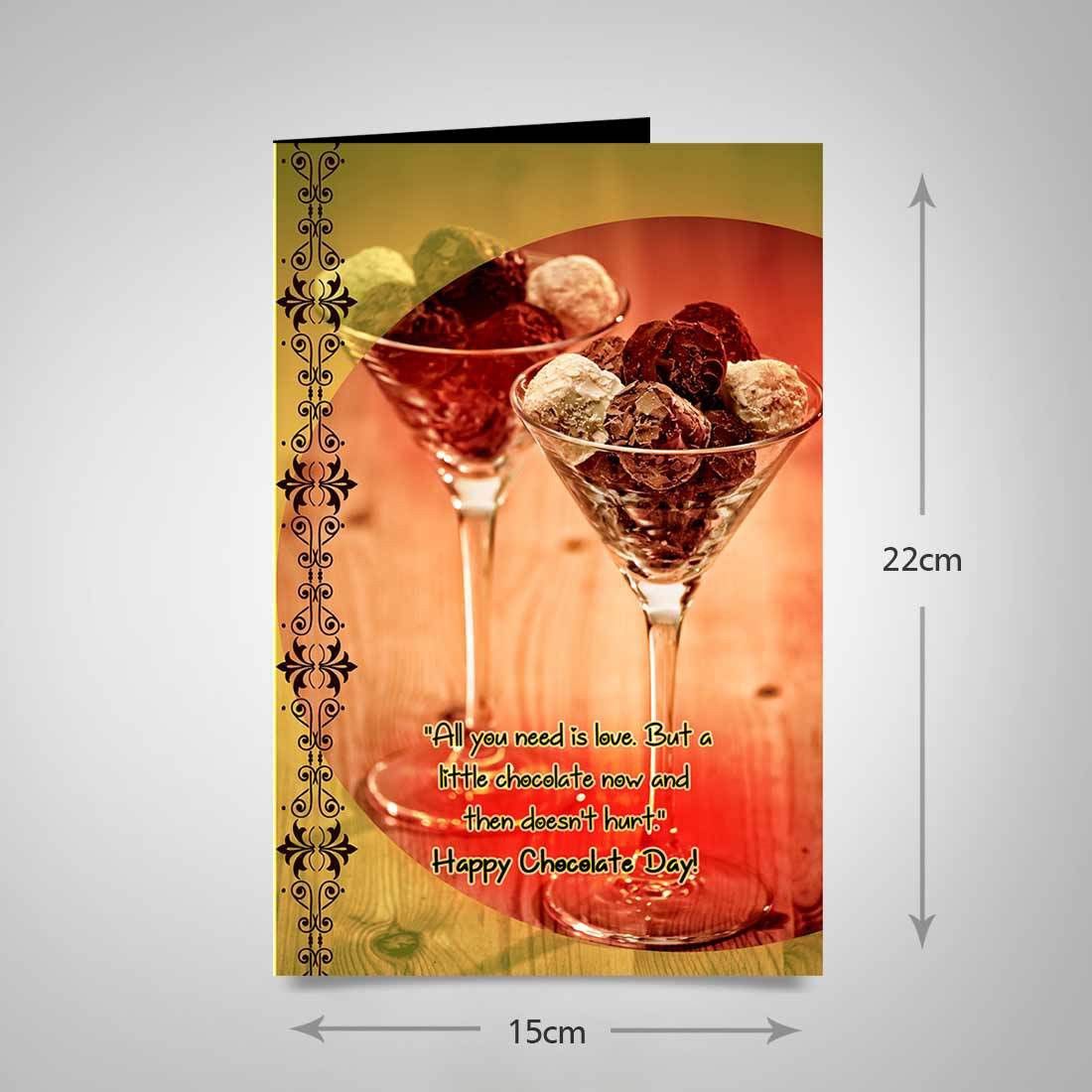 alwaysgift Sweet Chocolate Day Special Greeting Greeting Card Greeting Card-picture-15