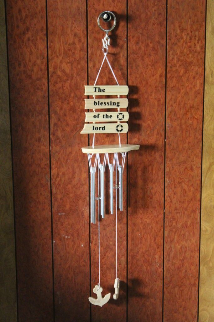 Shanol wooden wind chime for home decoration Feng Shui Home Positive Energy Wooden steel Windchimes The Blessing of God for Balcony Bedroom with Good Sound Vastu Garden Decor Windchime  (28 inch, brown and silver) pack of 1 Wood Windchime-image-39