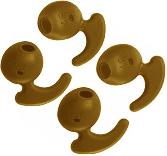 QWEEZER 4 Pcs (2 Pair) for s7 Samsung level u ear buds cover brown In The Ear Headphone Cushion-image-39