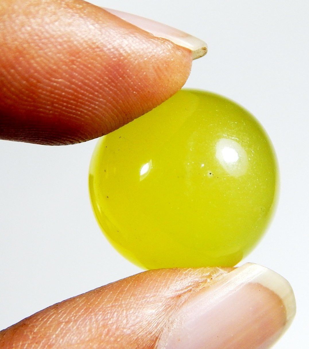 Kamroop Mani 39.7 Cts from Kamaksya Hill Assam stone Regular Round Crystal Stone-image-19