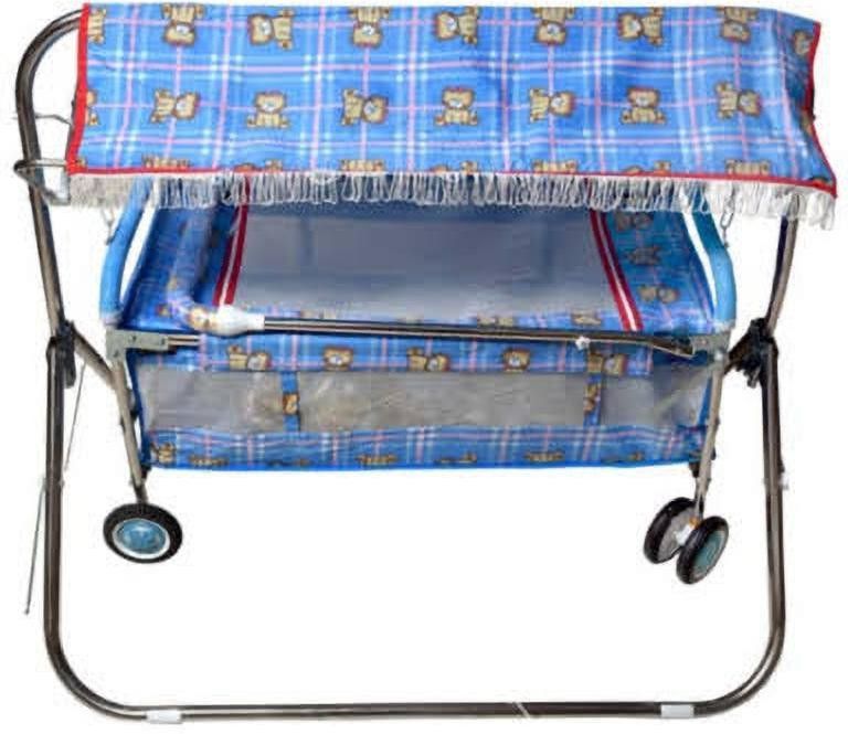 Cradle and Trally Swing Jhula Baggie Walker Bassinet Palna for New Born-image-14