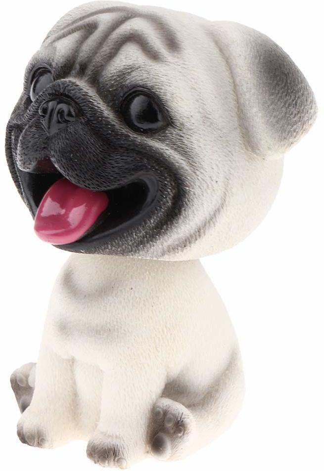 Car Ornaments Bobblehead Dog Nodding Puppy Toys Car Dashboard Decor Toy Lovely Wobble Shaking Head Dolls (Doggy Name H)-image-9