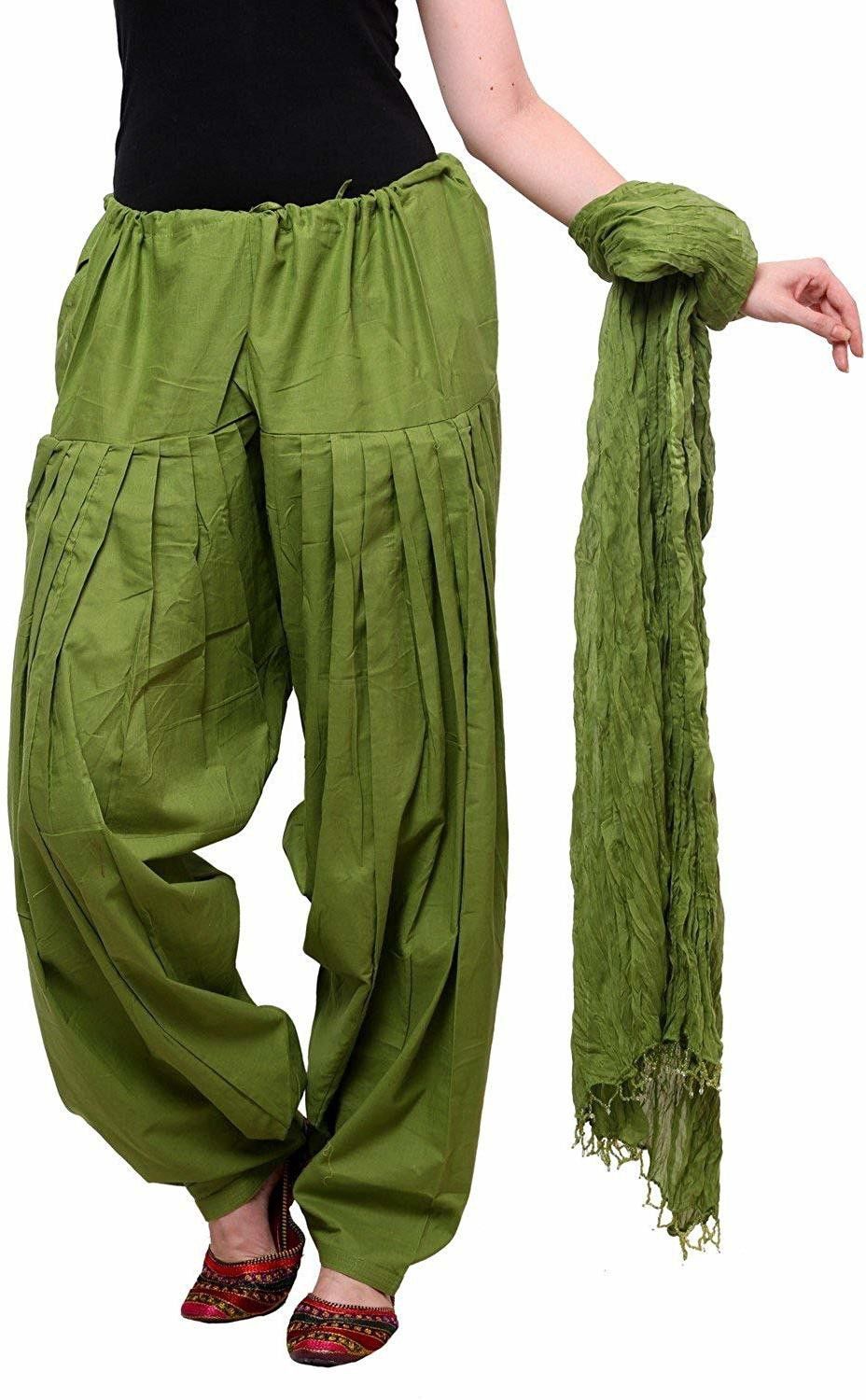 end fashion Cotton Solid Patiala-picture-18