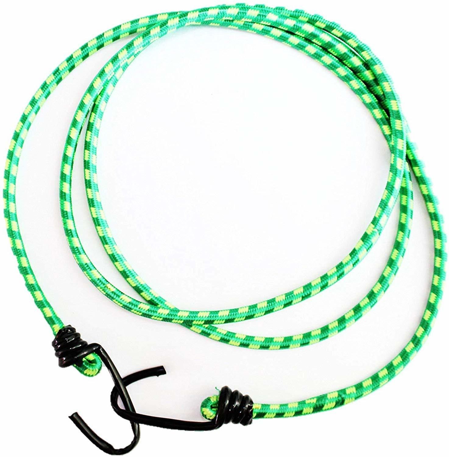 Multipurpose Ultra Strong & Flexible Bungee Rope/Luggage Strap 1 Piece Multicolor