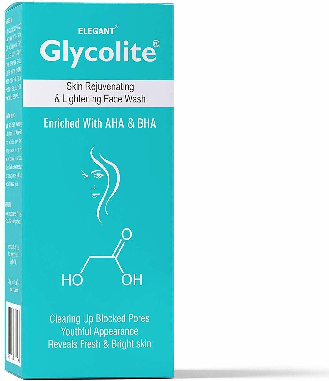 elegant Glycolite Skin Rejuvenating & Lightening Facewash 60ml (Pack of 1) Face Wash-picture-0