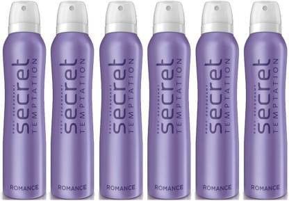 Romance Deodorant Spray for Women 150ML Each (Pack of 6) Deodorant Spray - For Women-image-26