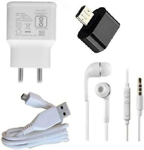 techzhub Wall Charger Accessory Combo for Vivo Y11, V5 Plus, V3, V7, V7+, V9, V9 Youth, Y69, V5, V1, V1 max, V3 max, V5s, Y53, Y21, V3, Y15, Y31L image 1
