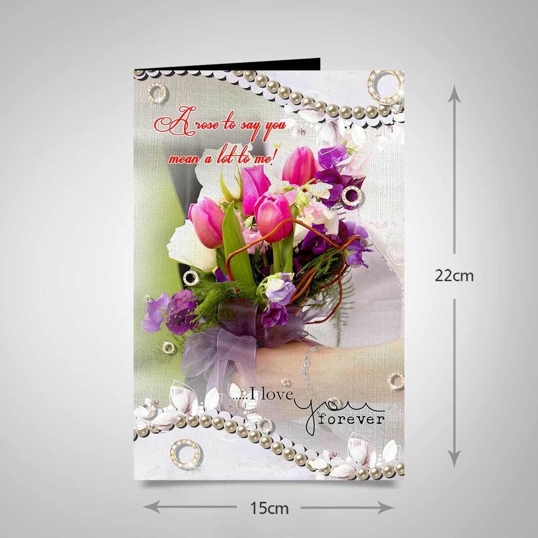alwaysgift Beautiful Rose Day Greeting Card Greeting Card-picture-13