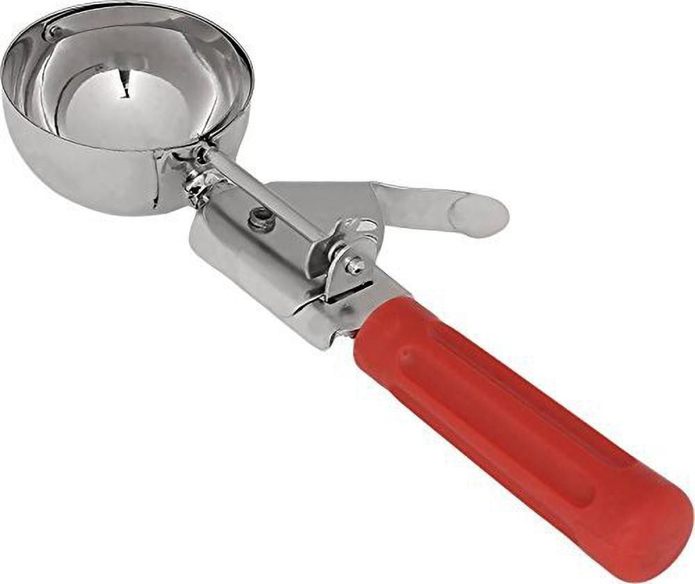 stunner Economical Scooper with Red Handle Stainless Steel Ice-cream Spoon-picture-14