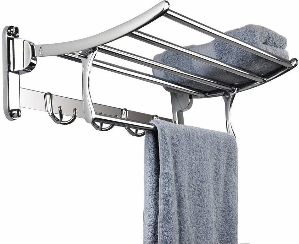 venimall d Folding Towel Rack 1.5 and 2 Feet| Towel Stand | Towel Hanger multicolor Towel Holder-picture-41