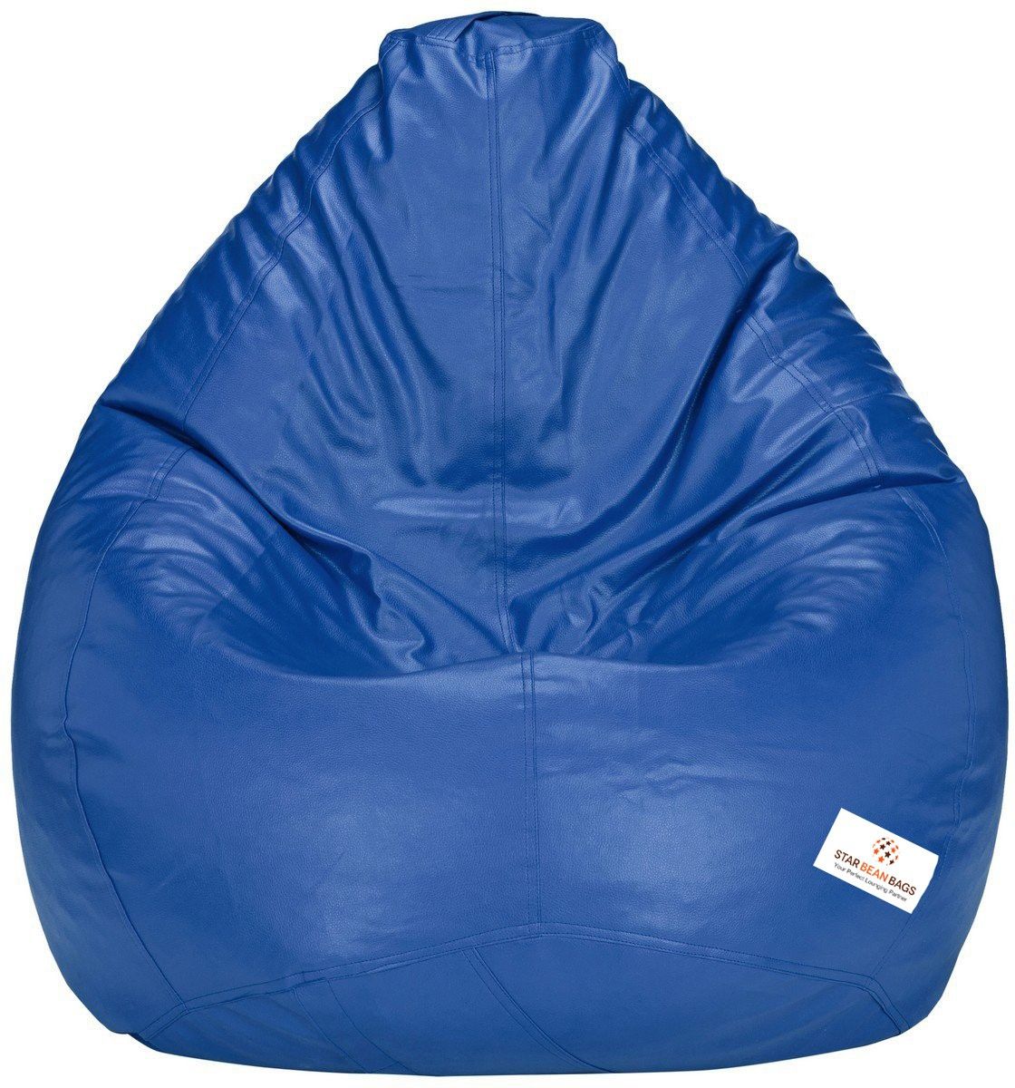 XXL Classic Royal Blue Teardrop Bean Bag With Bean Filling