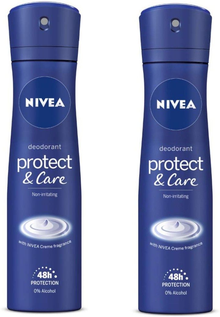 nivea Deodorant, Protect & Care, Women Pack of-2 Deodorant Spray - For Women-picture-6