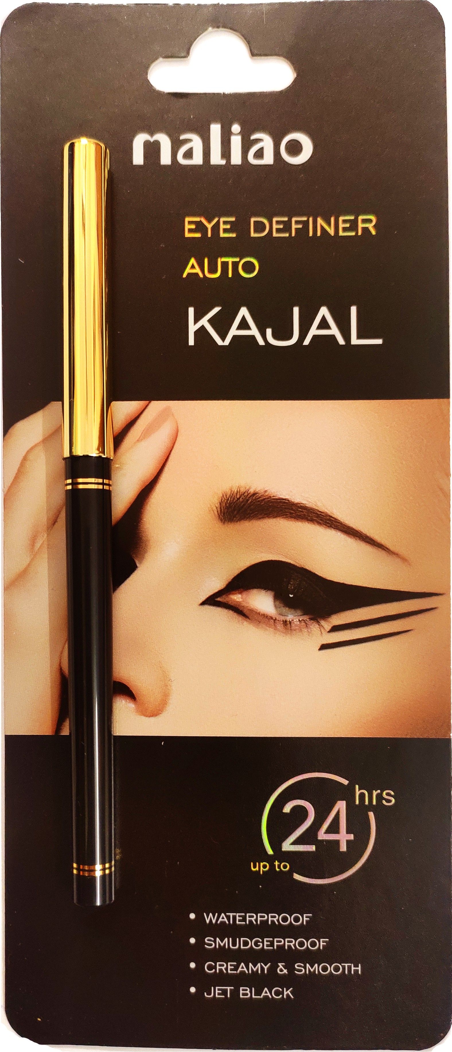 matte sketch pen long lasting waterproof eyeliner kajal intense black quick drying 5 ml (Jet black)-image-16
