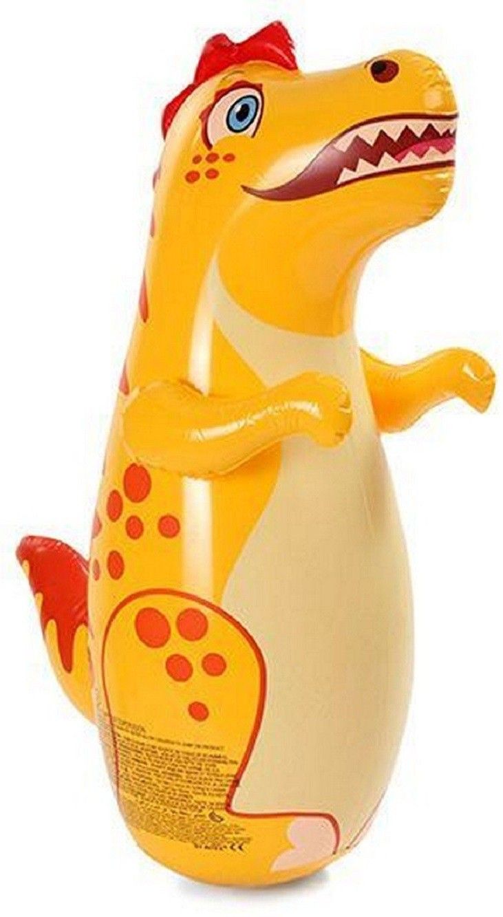 ecom bharat Kids Dinosaur Inflatable 3D Punching Bop Bag Inflatable Pool Accessory-picture-43