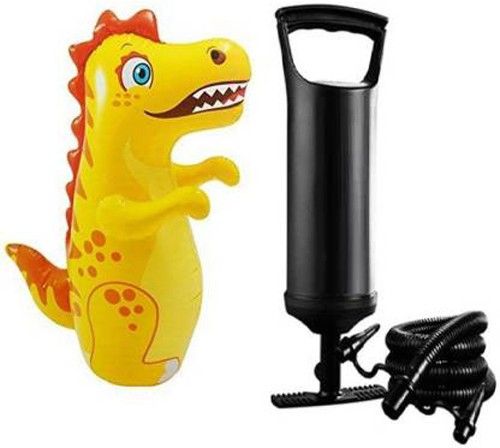 hornflow TIGER FIGURE HIT ME PUNCHING BAG FOR KIDS + PUMP Inflatable Bouncer (Multicolor) Inflatable HitMe Toys-picture-38