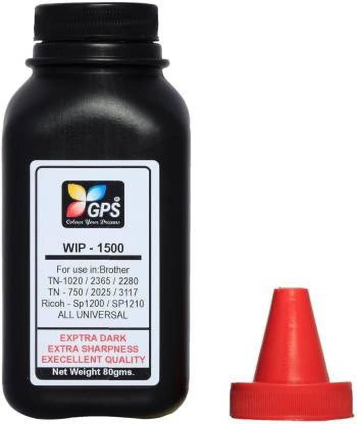 GPS Colour Your Dreams TN- 2365, TN- 2280, TN- 1020, TN 360, TN2125, TN- 550, TN-520, TN-580, TN- 720, TN-750, TN- 620, TN- 3250, TN- 3428 SP-1200 Black Ink Bottle-image-22