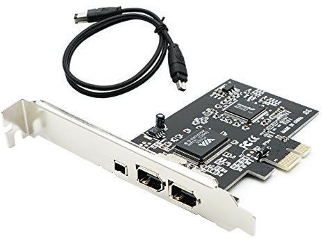 ANDTRONICS Express Firewire PCIe Card with VIA chipset- 6 pin 4 pin Firewire Controller Expansion Card Network Interface Card-picture-48