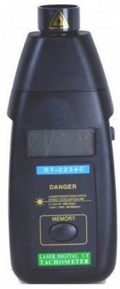 accuplus Dt 2234C Lcd Laser Non-Contact Photo Tachometer Rpm Measurer Non-magnetic Engineer's Precision Level (20 cm) Non Contact Tachometer image 1