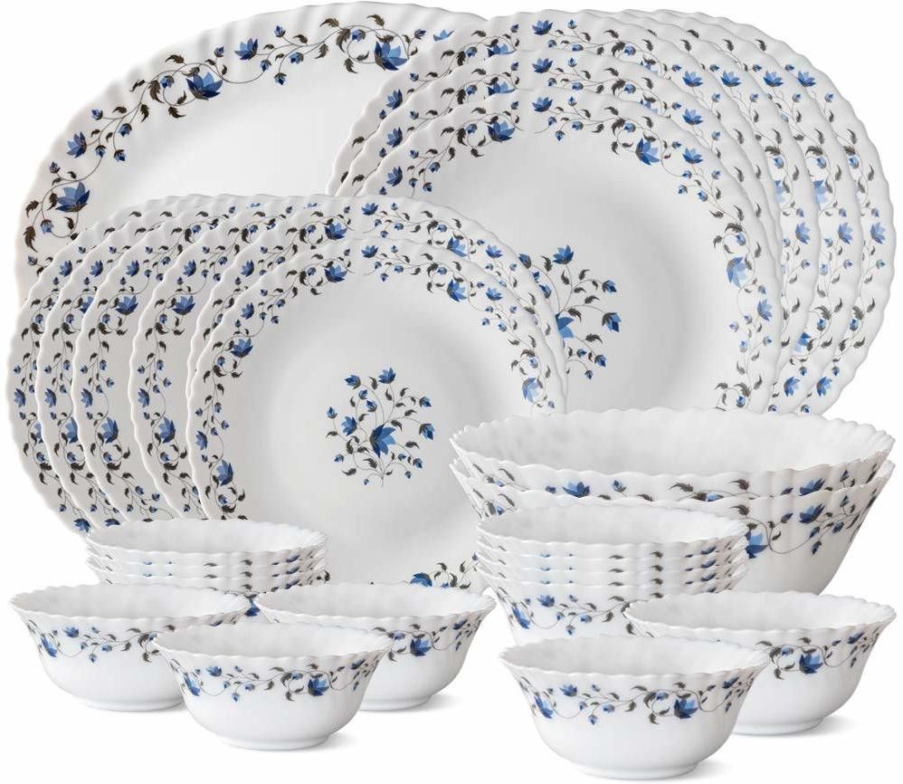 borosil Pack of 27 Opalware Helena Dinner Set-picture-14