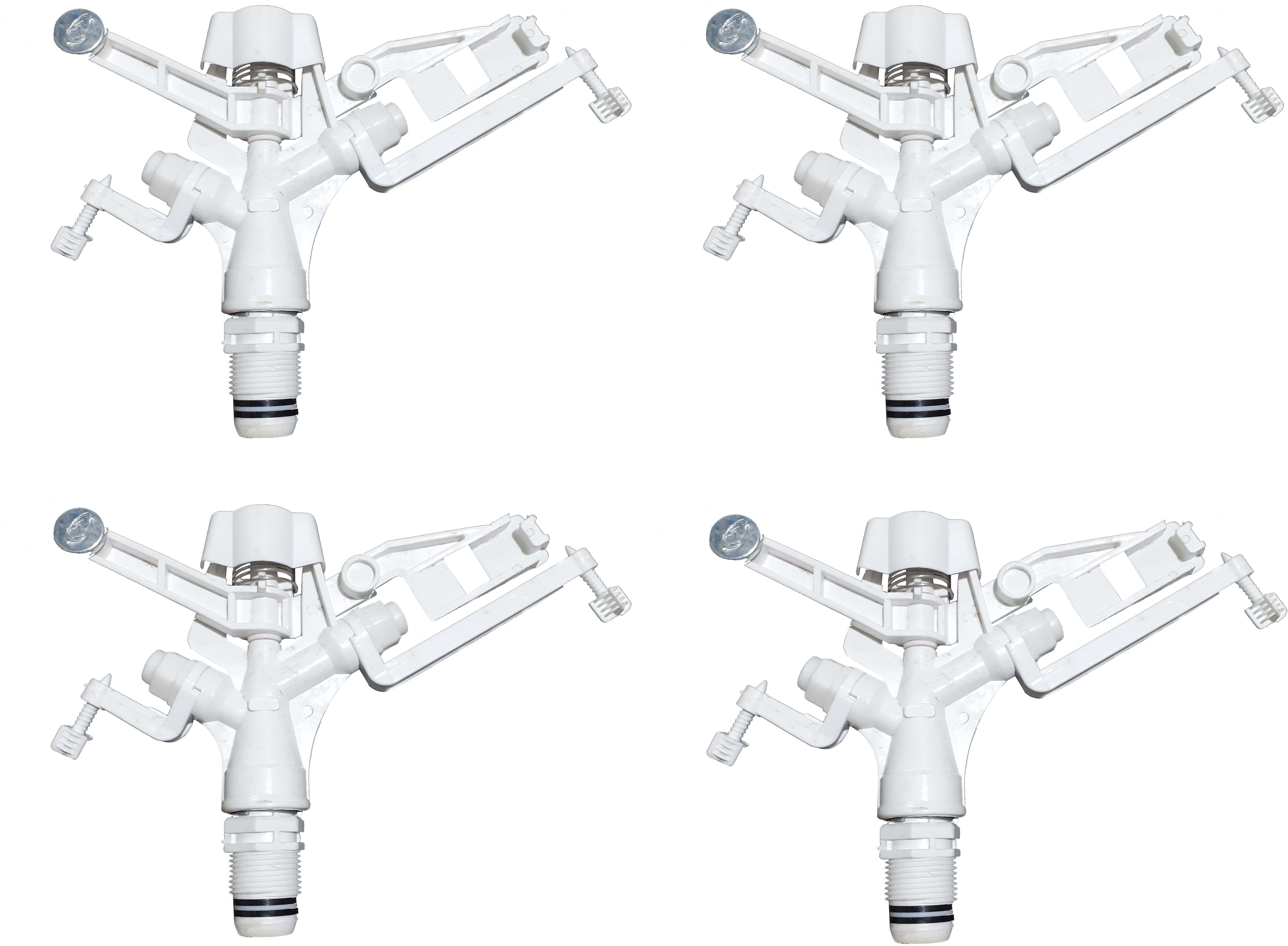 Water Sprinkler Wlth Plastic Nozzle Avilabie in 3/4'' BSP Male Thread Connection Watering Device Pipe Combo Set for 4, Agricultural/Garden (Wlth White Big Jumbo) 2 L Backpack Sprayer-image-41