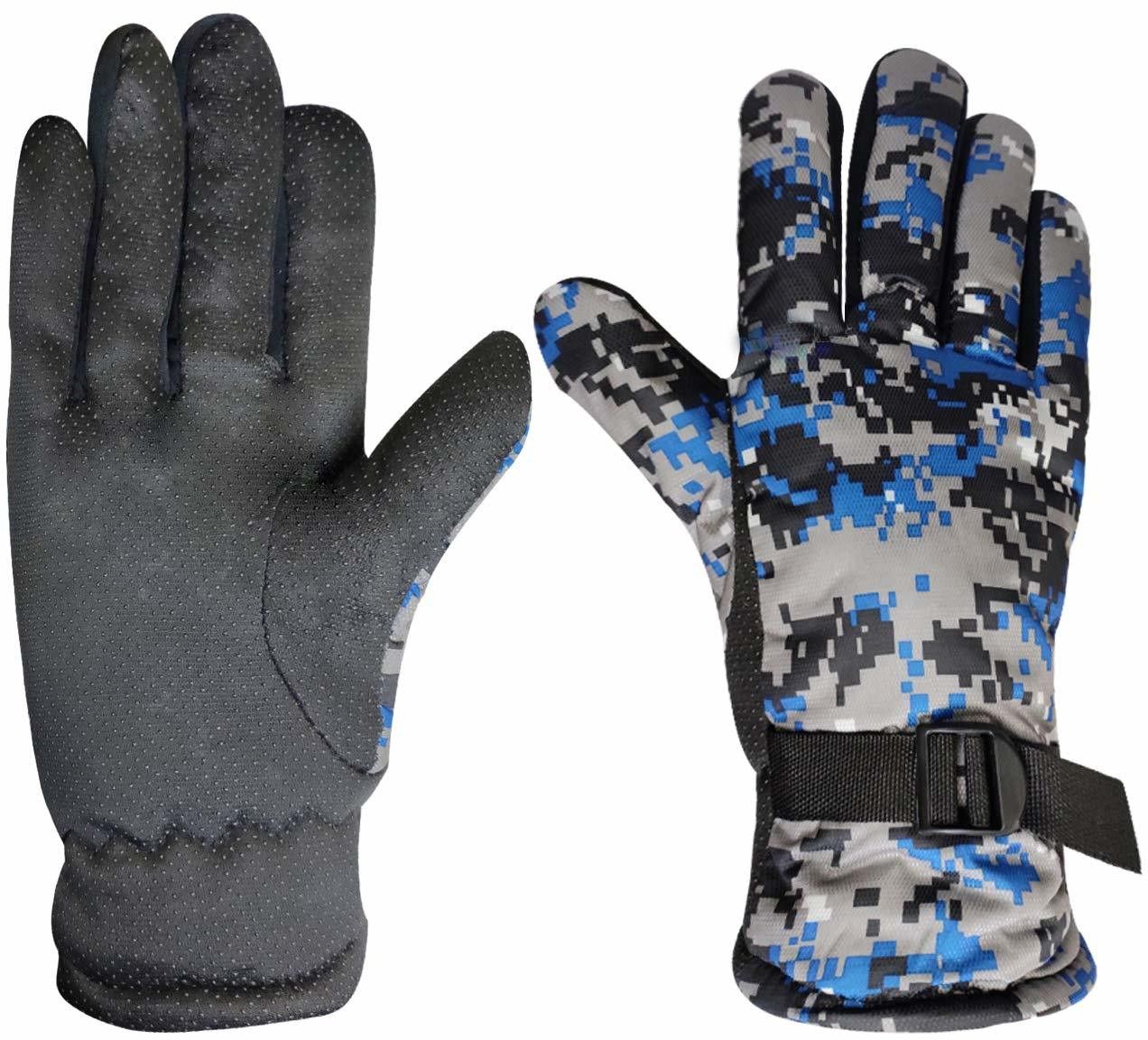 Printed Winter Men Gloves-image-27