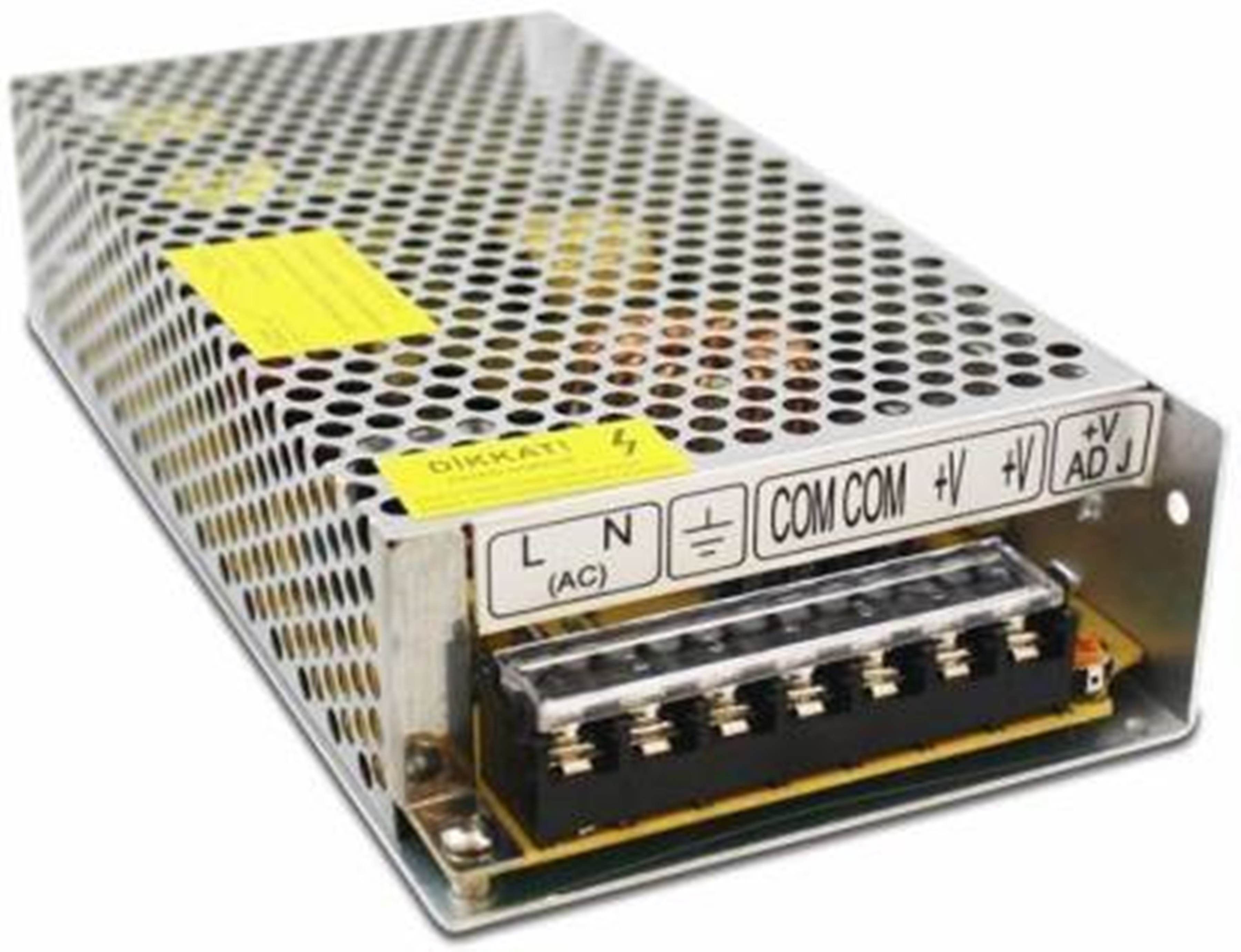 sheetal traders Led Indicator 12 Volts / 5 Amp DC Output Power Supply High Quality Metal Case Type Power LED Driver Power Supply Adaptor for CCTV Camera AC Input 100/240vAC 60 Watts PSU  (White) 60 Watts PSU-image-4