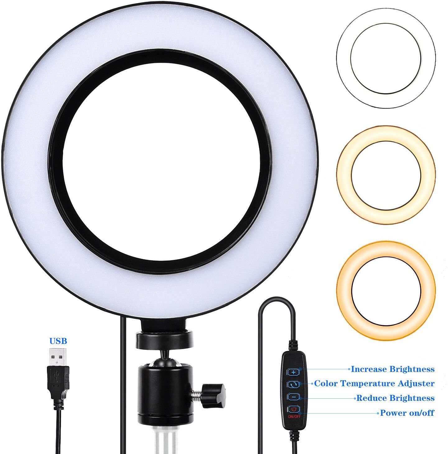 RENTOOR 10 inch ring Selfie Flash-image-42