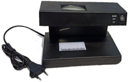 DRMS STORE DRMS Portable Mini UV Light Fake Money Detector Countertop Counterfeit Currency Detector image 1