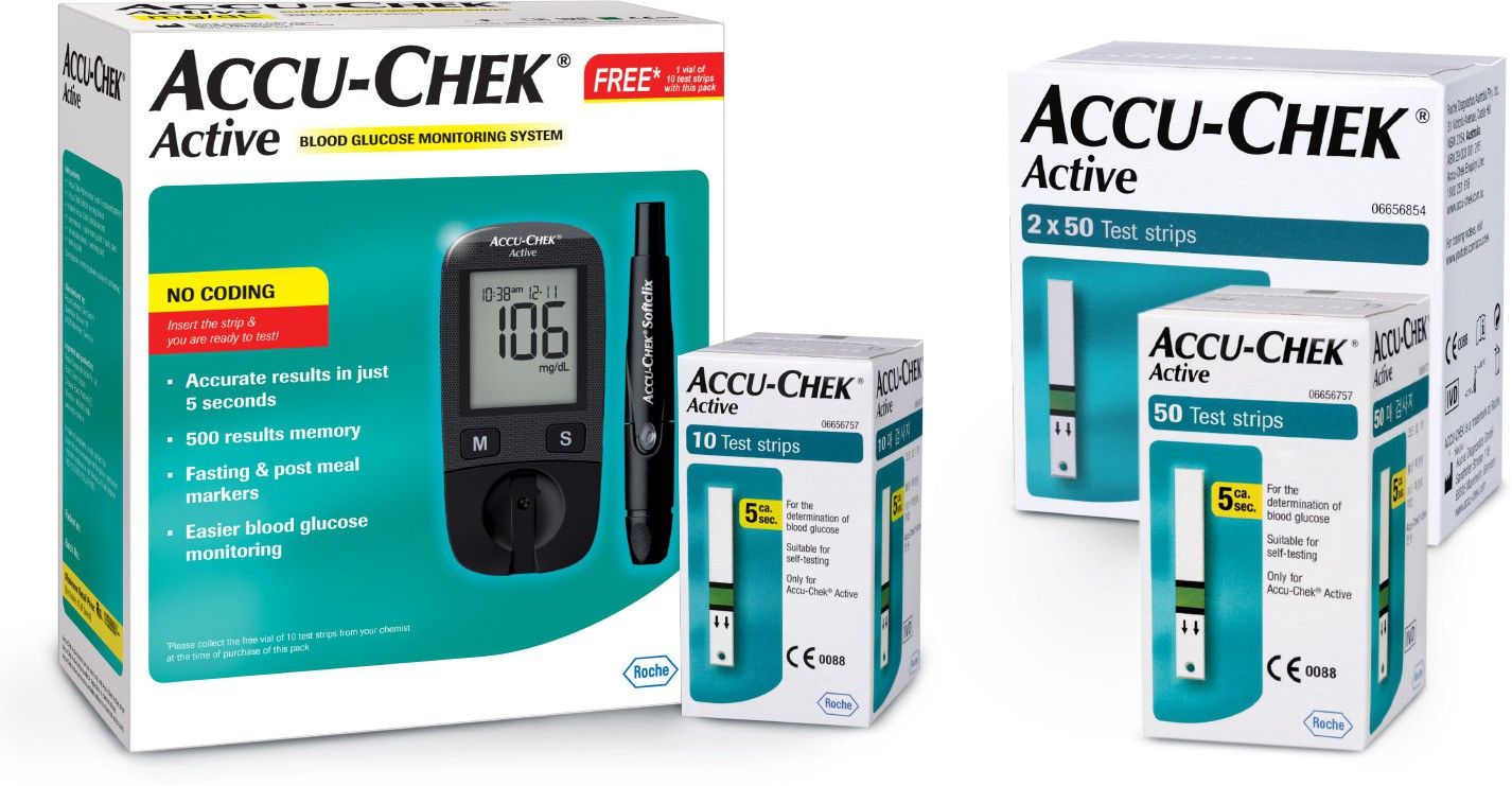 accu-chek Active Meter With 160 Strips Glucometer-picture-26
