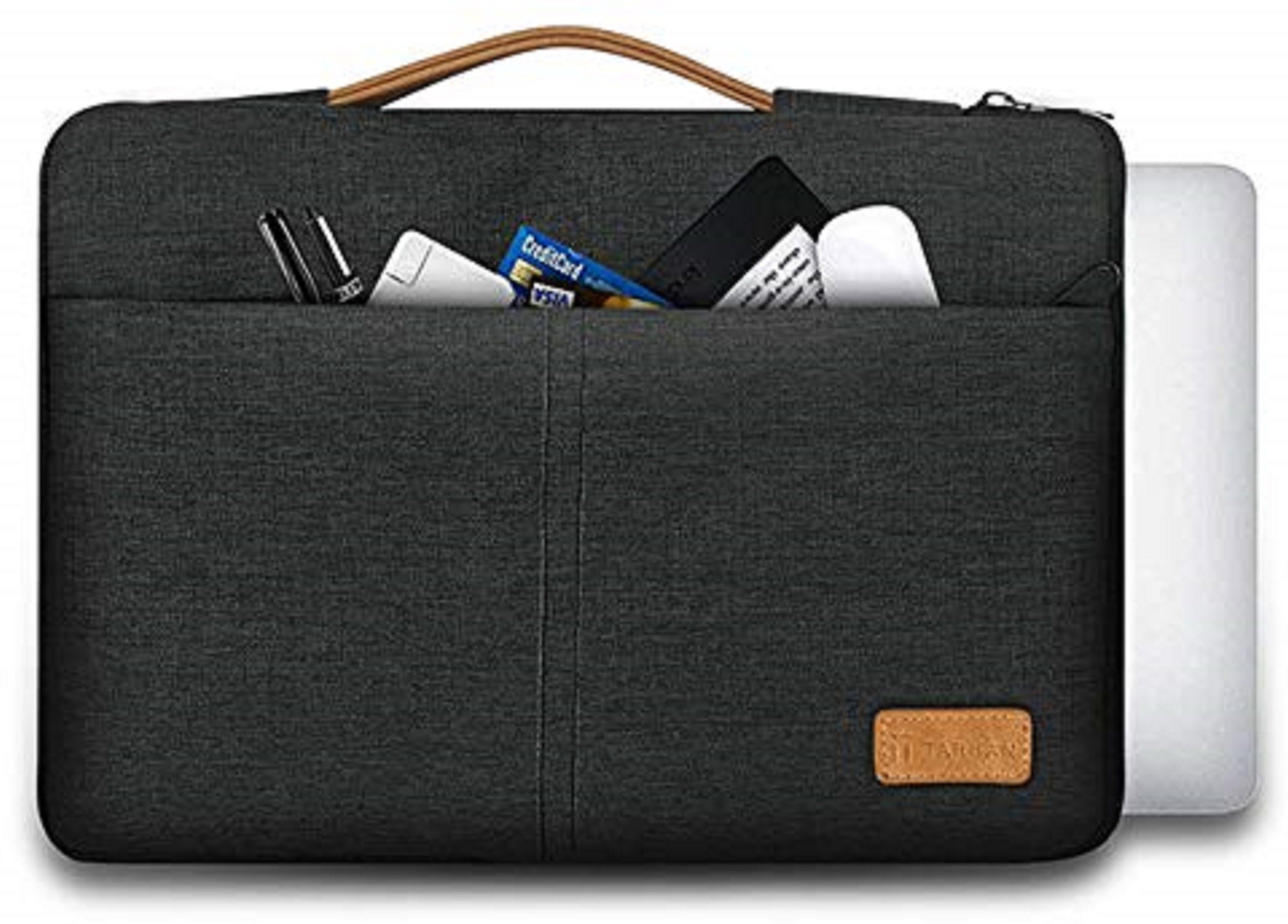 Elite Laptop Sleeve Compatible with 13.3 Inch MacBook Air/Pro & Others, Padded Waterproof Bag with Handle Waterproof Laptop Sleeve/Cover-image-29