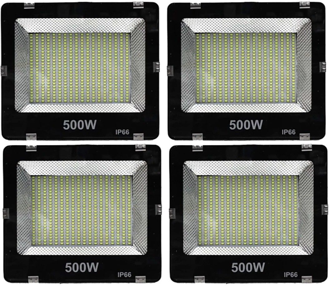 Watt Ultras SlimPower Ip66 LED Flood Outdoor Light Cool White Waterproof multipurpose - 500W (PACK OF 4 Flood Light Outdoor Lamp-image-13