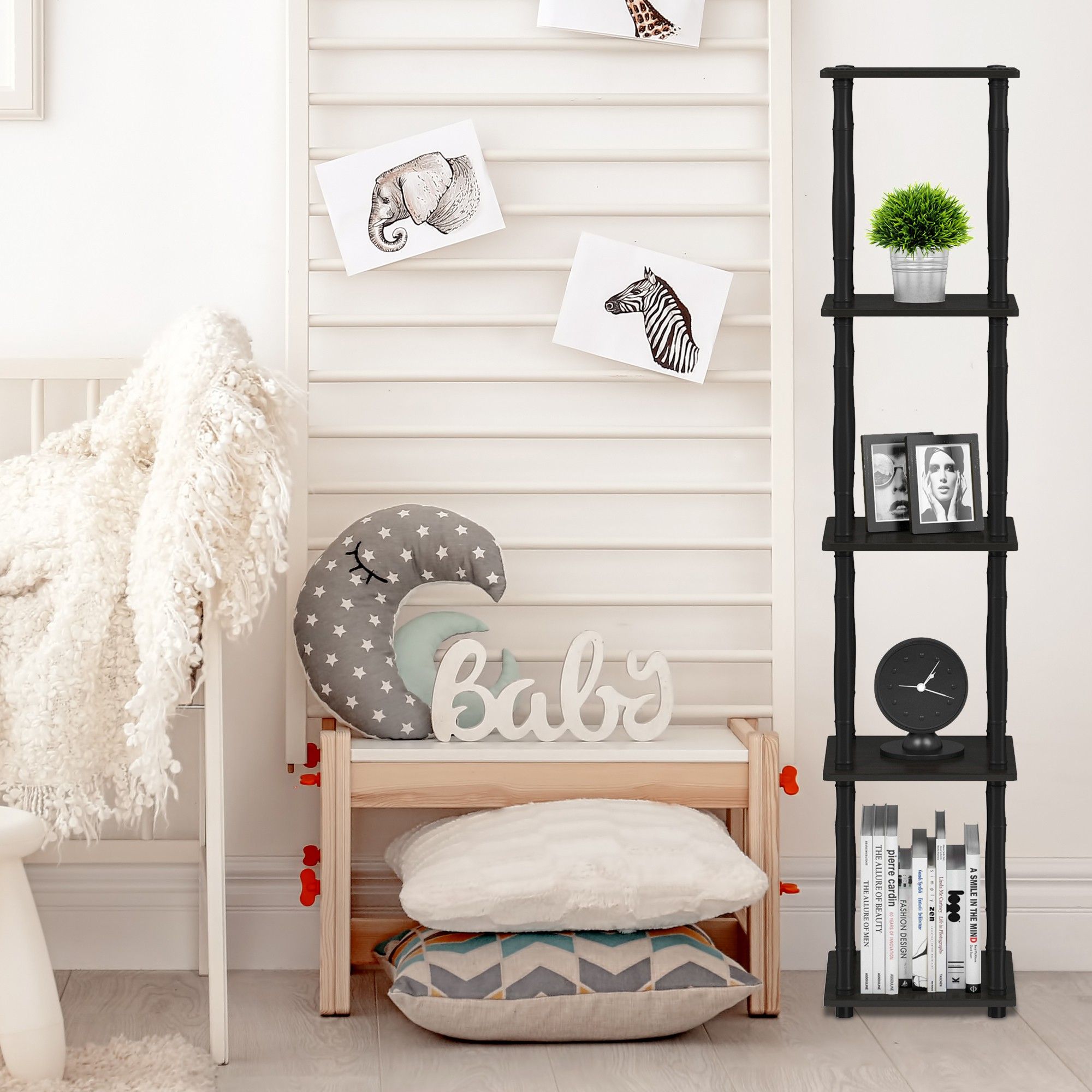 furinno Engineered Wood Open Book Shelf-picture-17