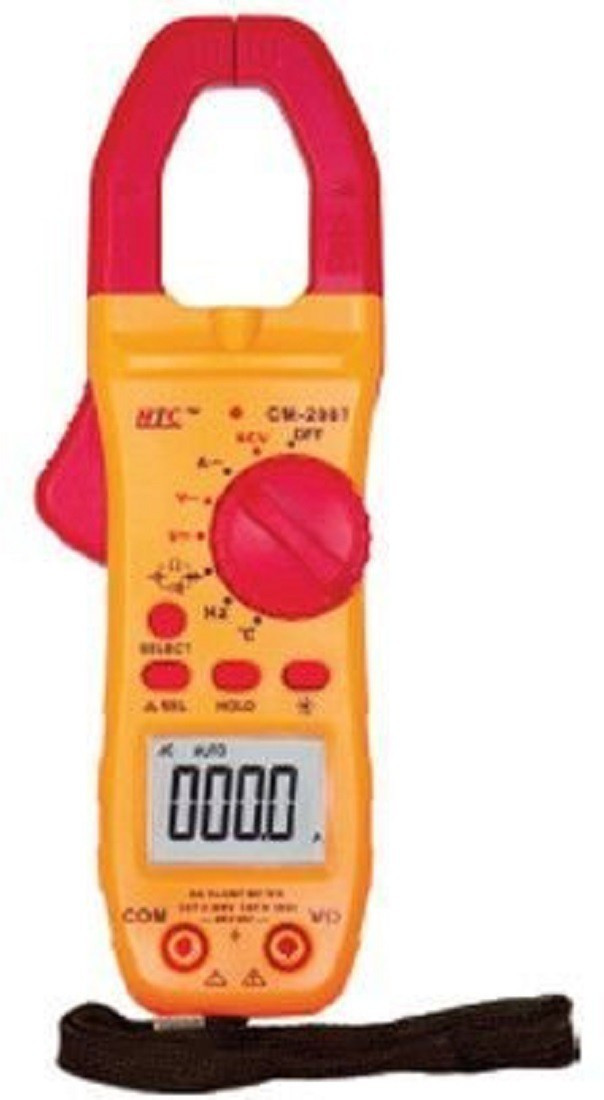 hazari trading comany Instrument Cm-2007 Digital Ac Clamp Meter 600A Tester Clip-On-Meter With Temperature And Frequency, 37Mm Jaw Size Analog Multimeter image 1