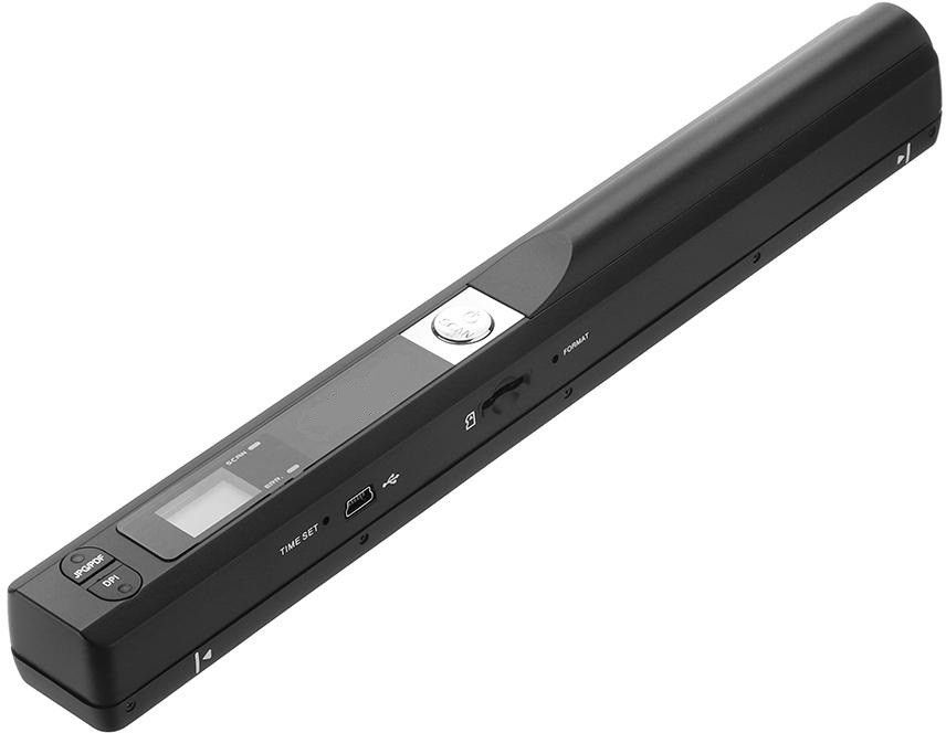 microware 2019 Hot Mini Portable 900DPI A4 Book Scanner LCD Display JPG/PDF Format Document Image Iscan Handhold Scanner Cordless Portable Scanner