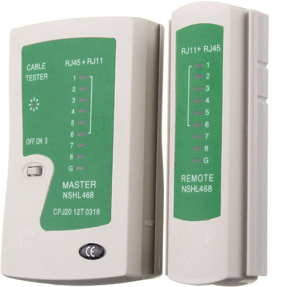 Frackson Style RJ45 and RJ11 LAN network Ethernet internet cable Tester RJ 45 Cat5 RJ 11 / 12 Network Cable Tester for RJ45 RJ11 RJ12 CAT5 CAT 6 UTP Network Interface Card-image-35
