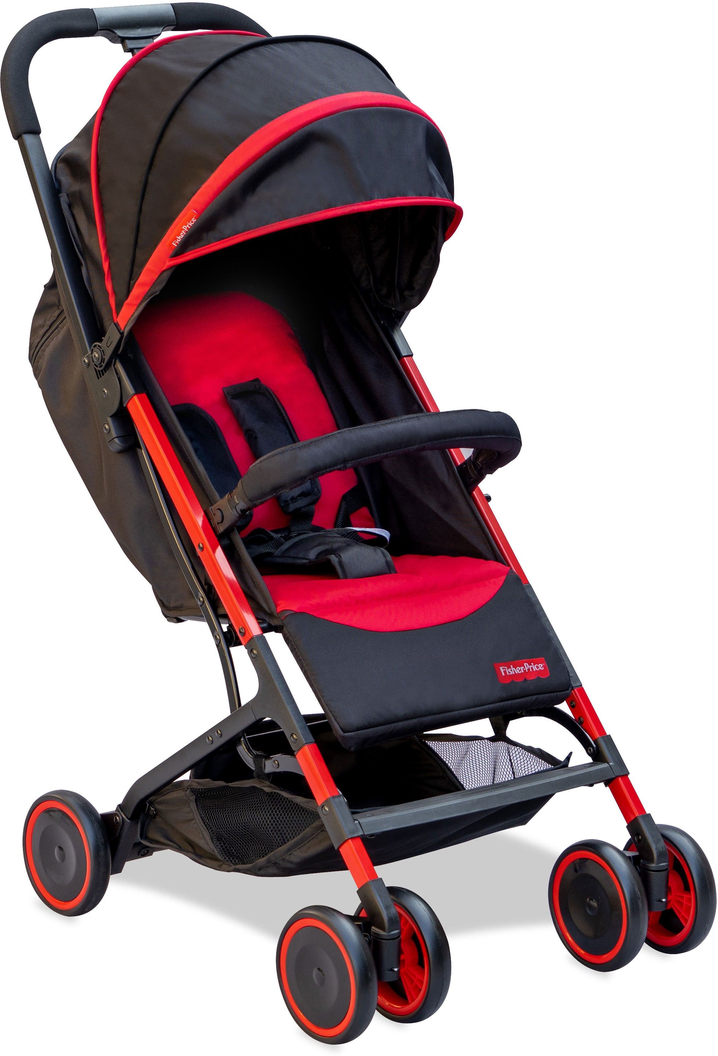 fisher-price Fly Light Stroller Cum Pram - Red Stroller-picture-33