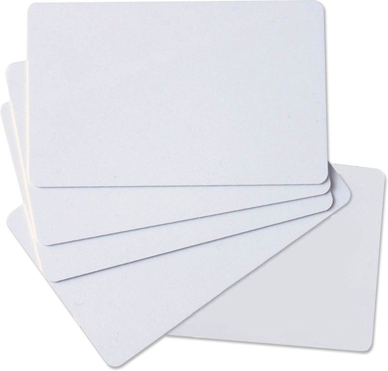 INKJET BLANK PVC CARDS Pack of 10 Cards Handheld Data Collector