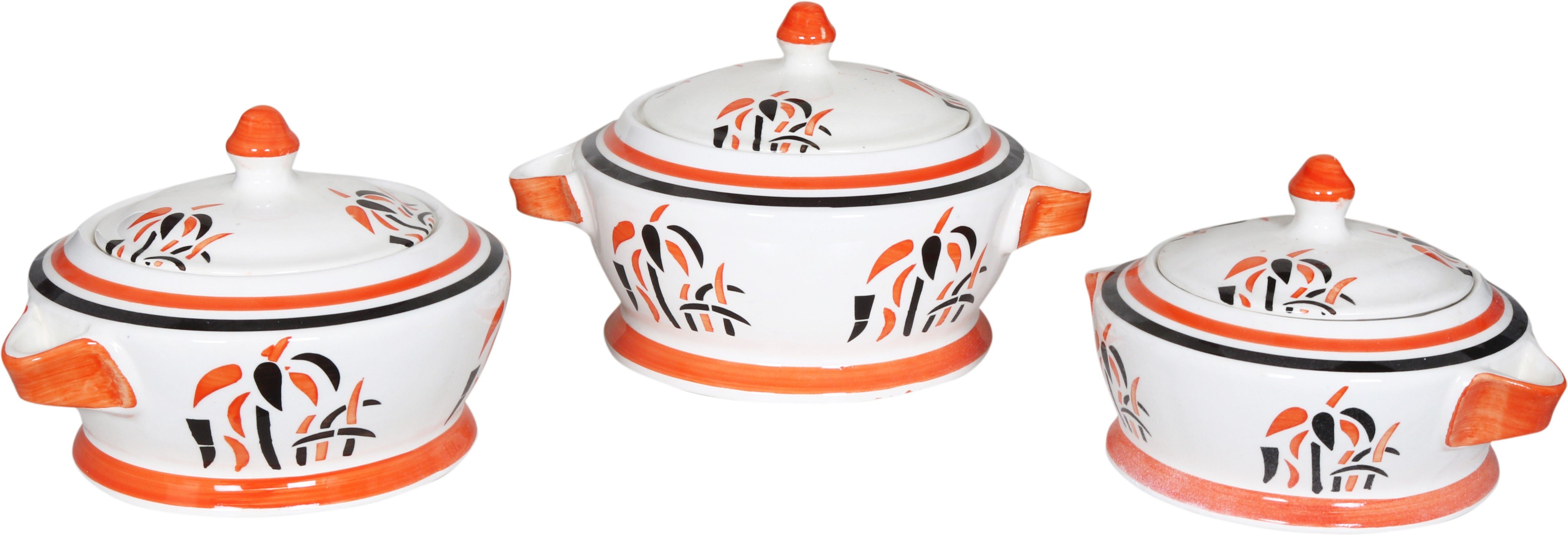 casserole set Pack of 3 Serve Casserole Set-image-46