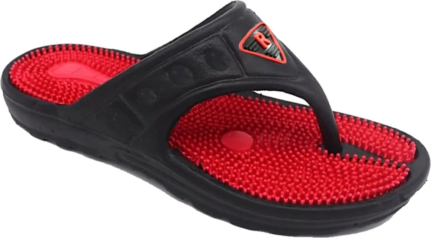 dzvr Relax Reflexology Sandals, One Pair of Accupressure Slippers Foot Therapy Massage Slippers with Acupuncture Points for Plantar Fasciitis Non-Slip Healthy Flip Flops for Men Men Flip Flops-picture-13